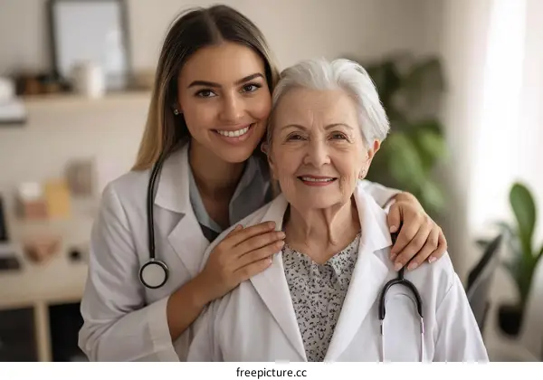 Caring Medical Professionals Support Seniors