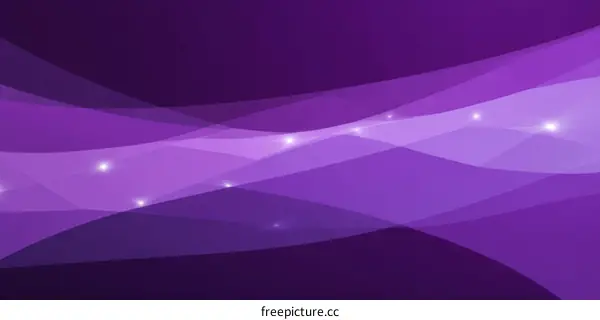 Abstract Purple Wave Background Design
