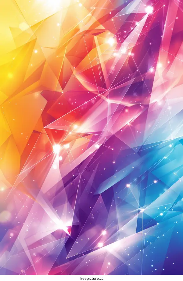 Vivid Geometric Shapes