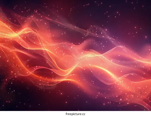 Spectacular Red and Pink Nebula