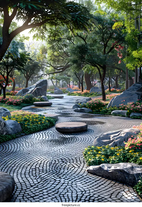 Landscape design renderings