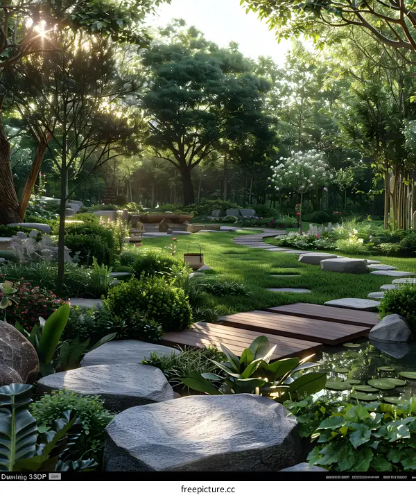 Natural Scenery: Tranquil Forest