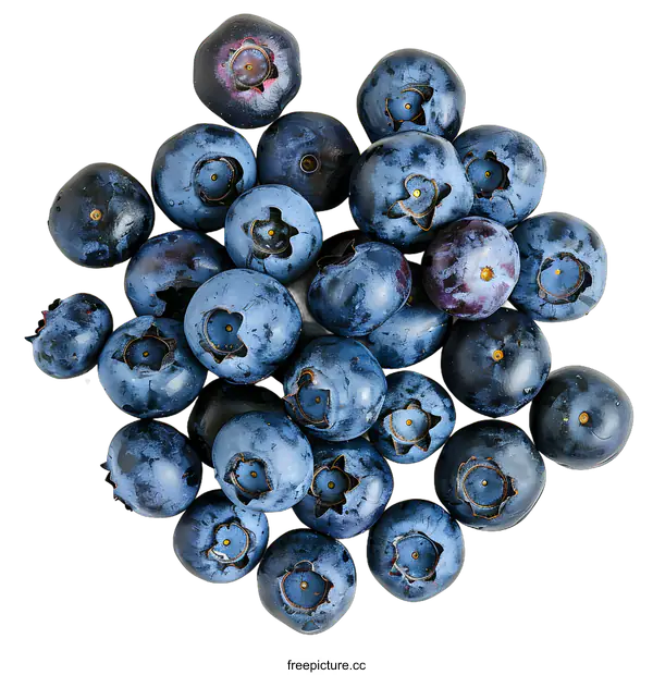 [Transparent Background PNG]Blueberries