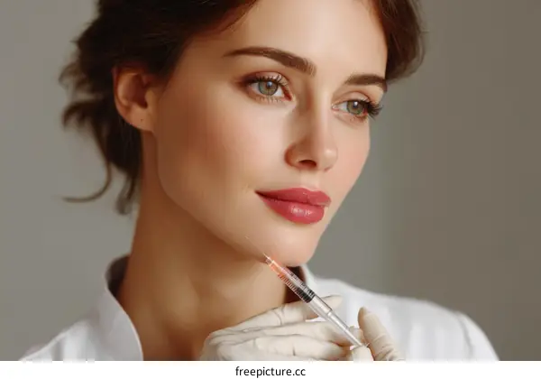 Cosmetic Injection Procedure for Facial Enhancement