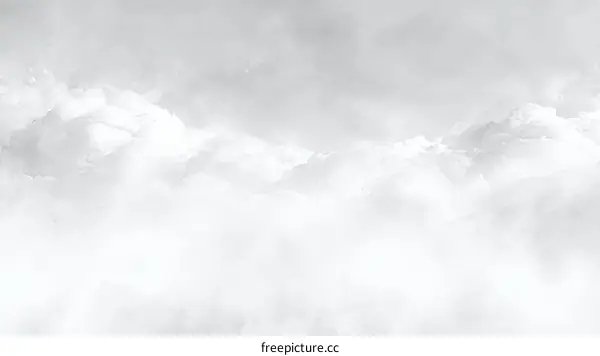 Gray Cloudy Sky Background