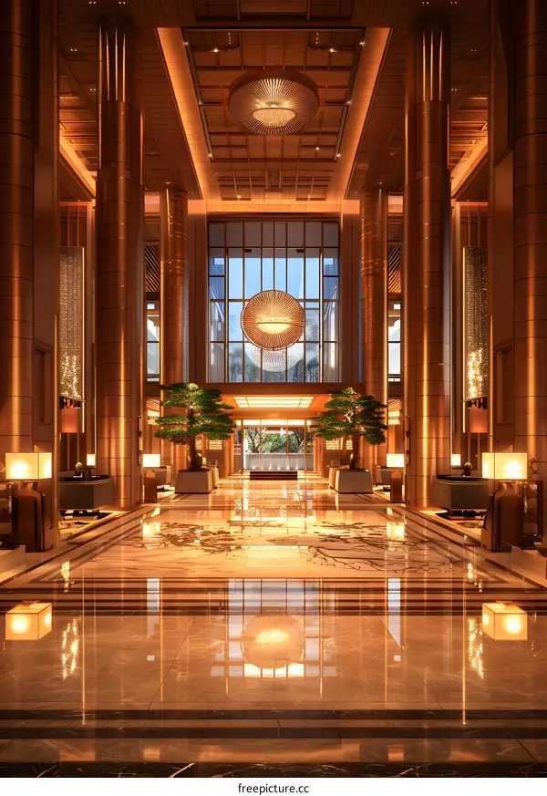 Luxury Hotel Lobby Interior Design