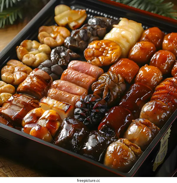 osechi, japanese new year food