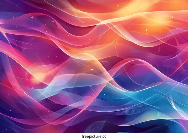 Colorful Wavy Background