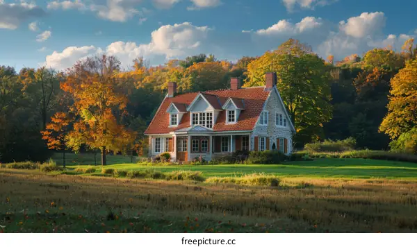 An Autumn Day in the Countryside