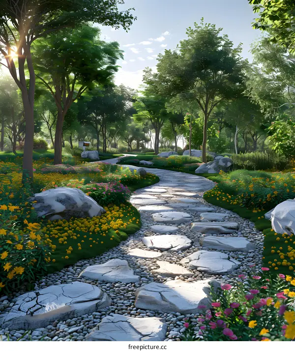 Landscape Design的效果图