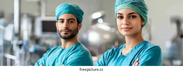 Medical Professionals in Hospital Setting