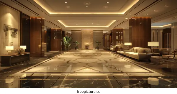 Stunning Hotel Lobby Interior Design
