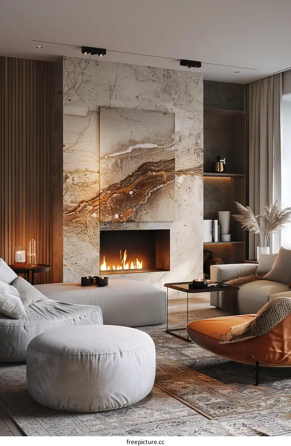 Captivating Charm of a Cozy Fireplace