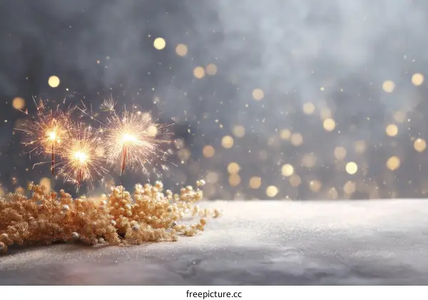 Sparkling Festive Holiday Background