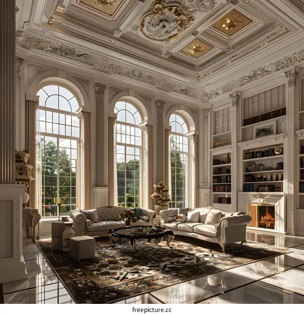 Luxurious interior design