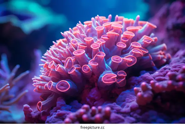 Underwater World of Vibrant Coral Reefs and Tropical Fish