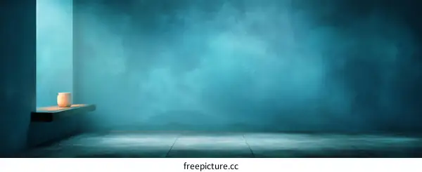 Modern Minimalist Empty Studio Background