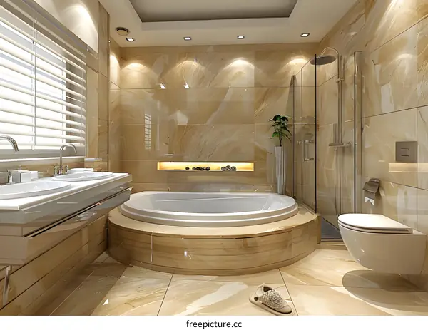 Chic and Modern Bathroom