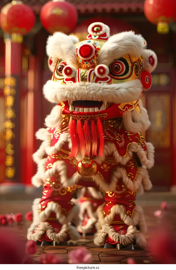 Lion dance