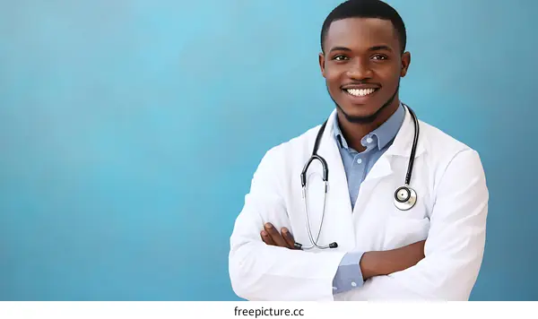 African American Doctor Portrait