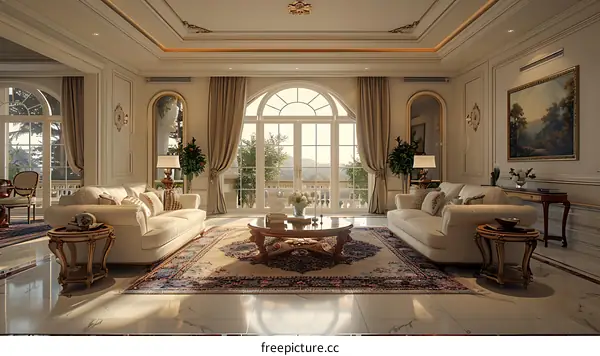 European-style living room