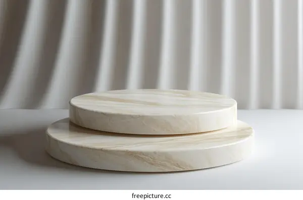 Elegant Marble Display Platforms for Products