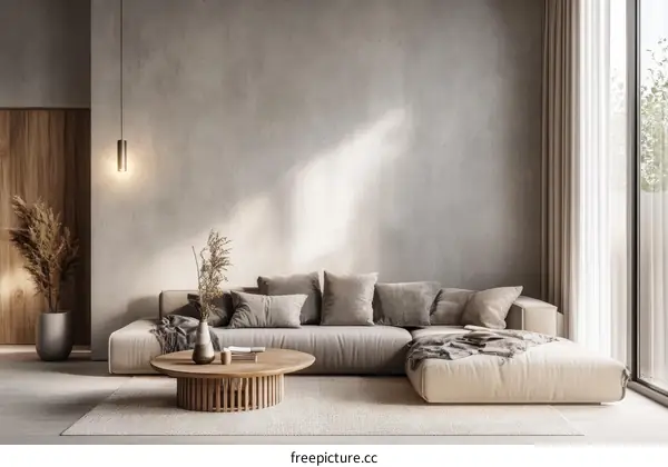 Modern Minimalist Living Room Interior Design