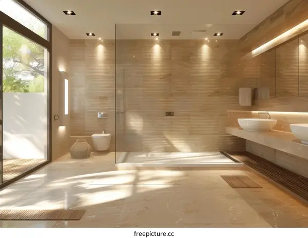 Modern Luxury Bathroom Interior Design