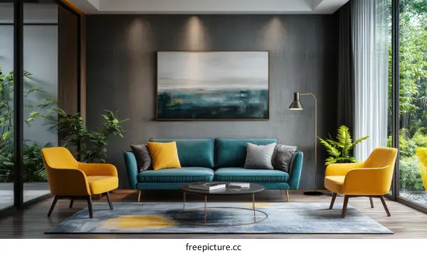 Modern Living Room Interior Design