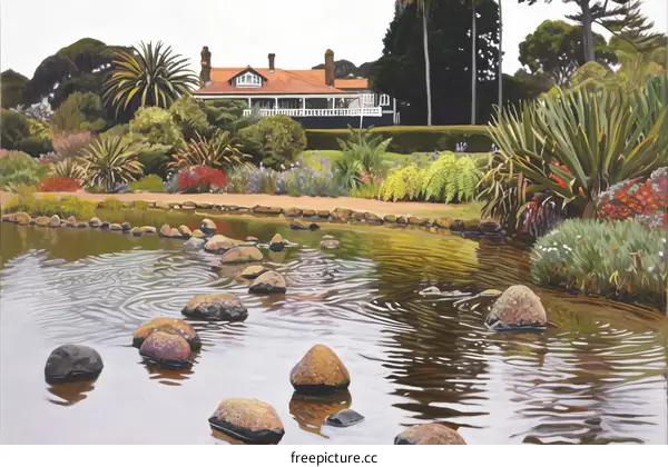 Stepping Stones to the Lodge