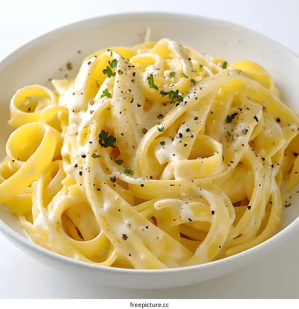 Creamy dreamy alfredo pasta