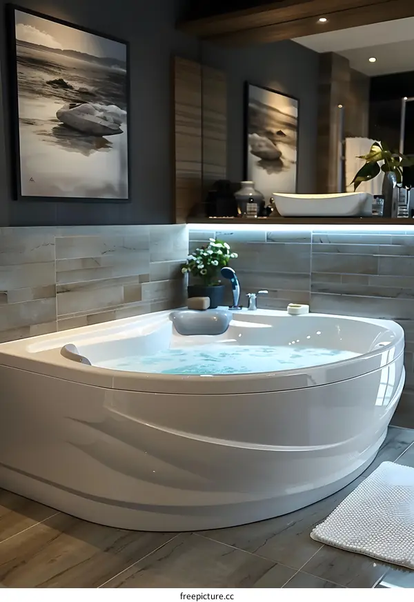 Massage bathtub