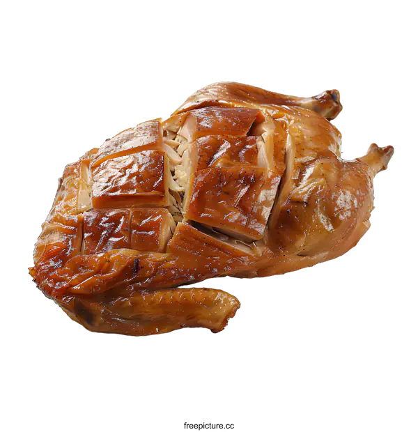 [Transparent Background PNG]Roasted Chicken