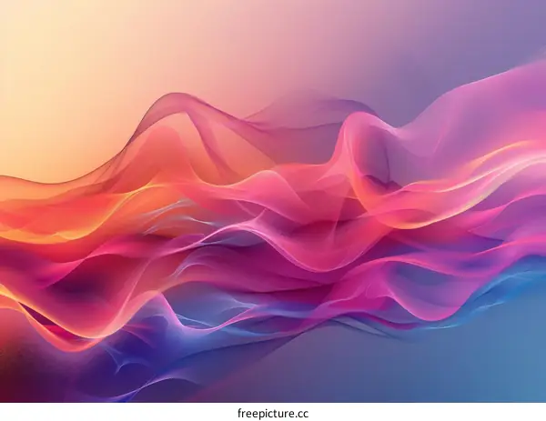 Dreamlike Waves of Color