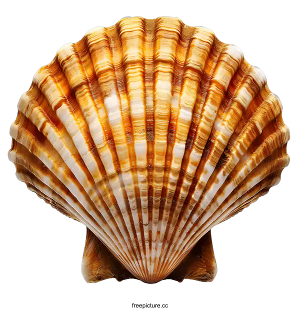 [Transparent Background PNG]Seashell on White Background