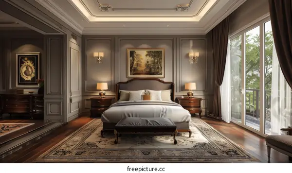 Elegant Luxury Bedroom Interior Design