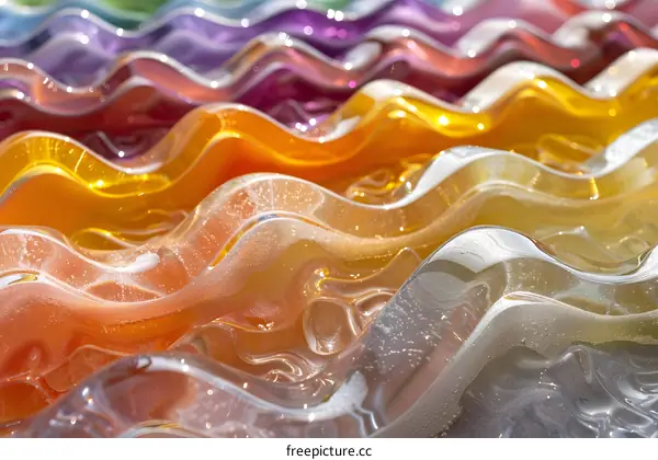 Wavy Glass Texture