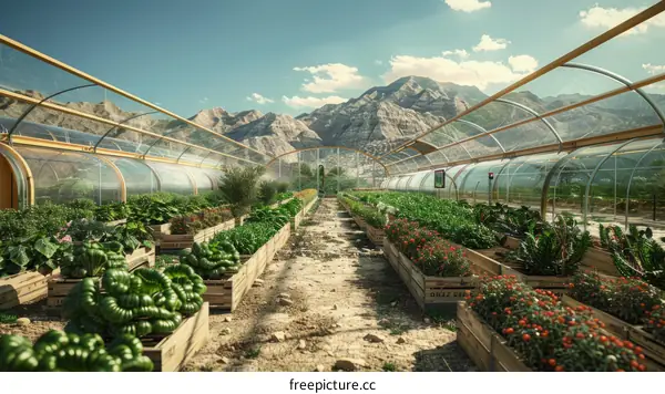 Greenhouse Farming in Arid Regions