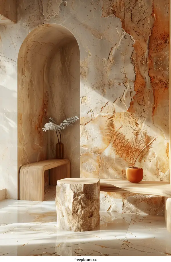 Modern Minimalist Wooden Furniture Interior Design