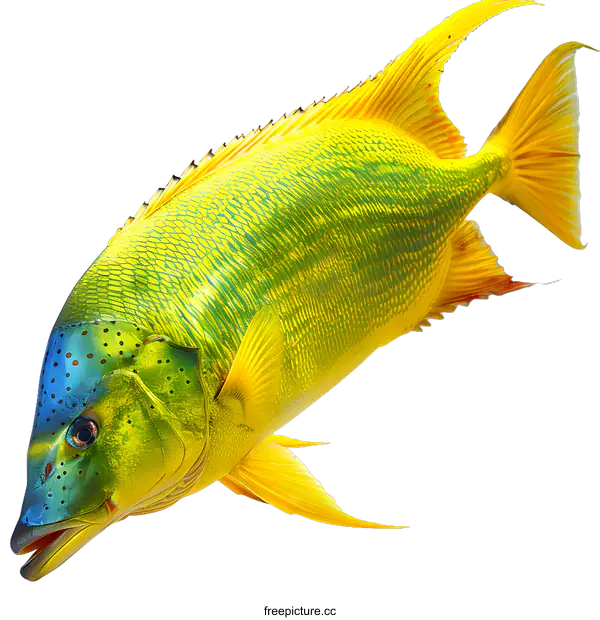 [Transparent Background PNG]Yellow fish