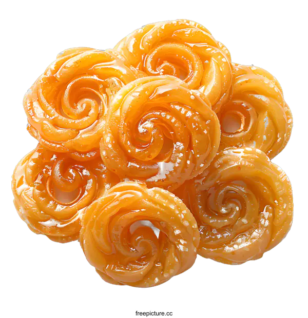 [Transparent Background PNG]spiral fried dough pastry