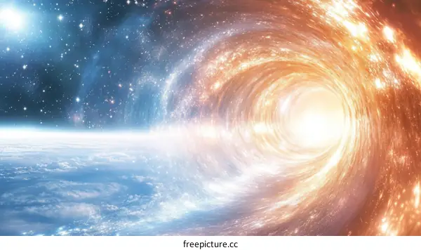 Cosmic Vortex Through the Universe