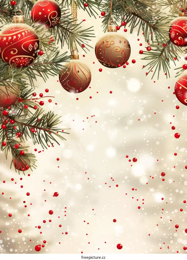 Decorative Christmas Tree Branches