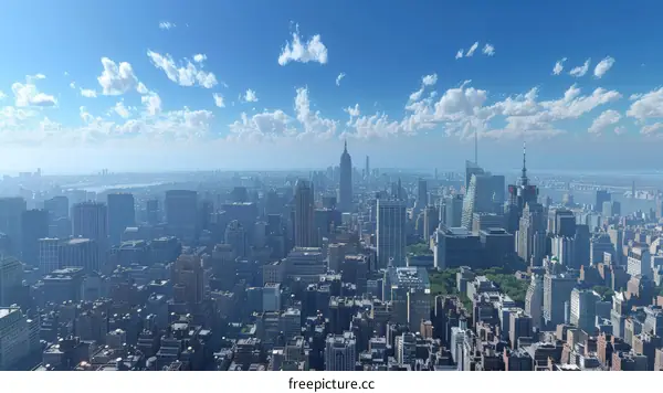 New York City's Manhattan Skyline