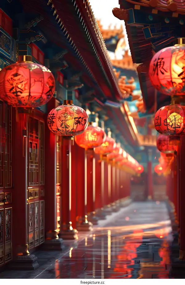 Chinese New Year lanterns