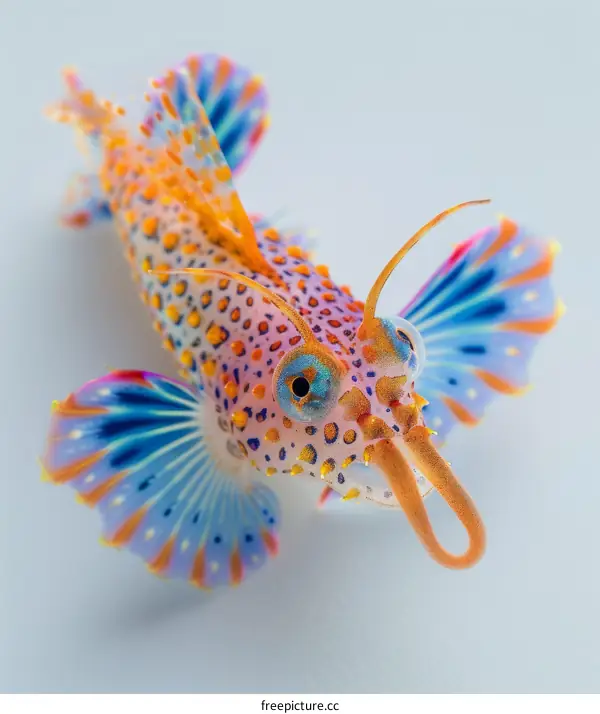 Colorful Fish with a Long Snout