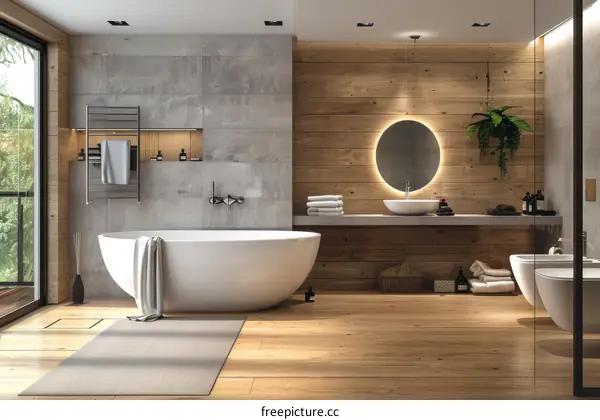 Modern Luxurious Bathroom Interior Design