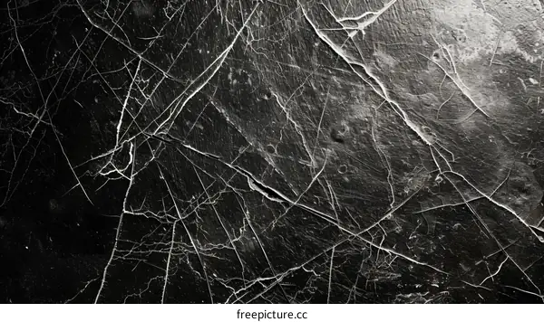 Black and white cracked texture
