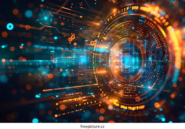 Futuristic Technology Background