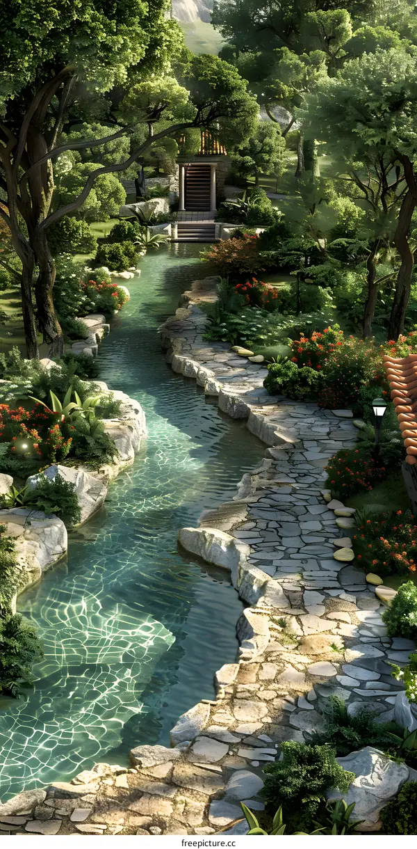 Landscape design renderings